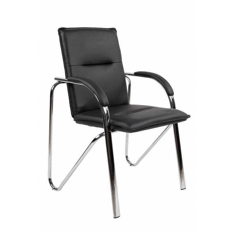 Офисное кресло Chairman CH851 экокожа, черный (2 шт.) главное фото