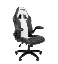 Офисное кресло Chairman Game 15 Россия экокожа черный/серый/белый