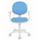 Кресло бюрократ CH-W356 AXSN (Голубое). Фото товара с разных ракурсов.