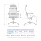 Кресло Samurai S-1.04 черный (хром). Фото товара с разных ракурсов.