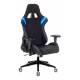 Кресло игровое геймерское Бюрократ VIKING 4 AERO BLUE две подушки черный/синий искусст.кожа/ткань. Фото товара с разных ракурсов.