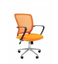 Офисное кресло Chairman 698 Россия TW-66 оранжевый хром new
